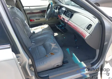 2000 Mercury Grand Marquis Ls from USA, damaged, VIN 2MEFM75W6YX644375